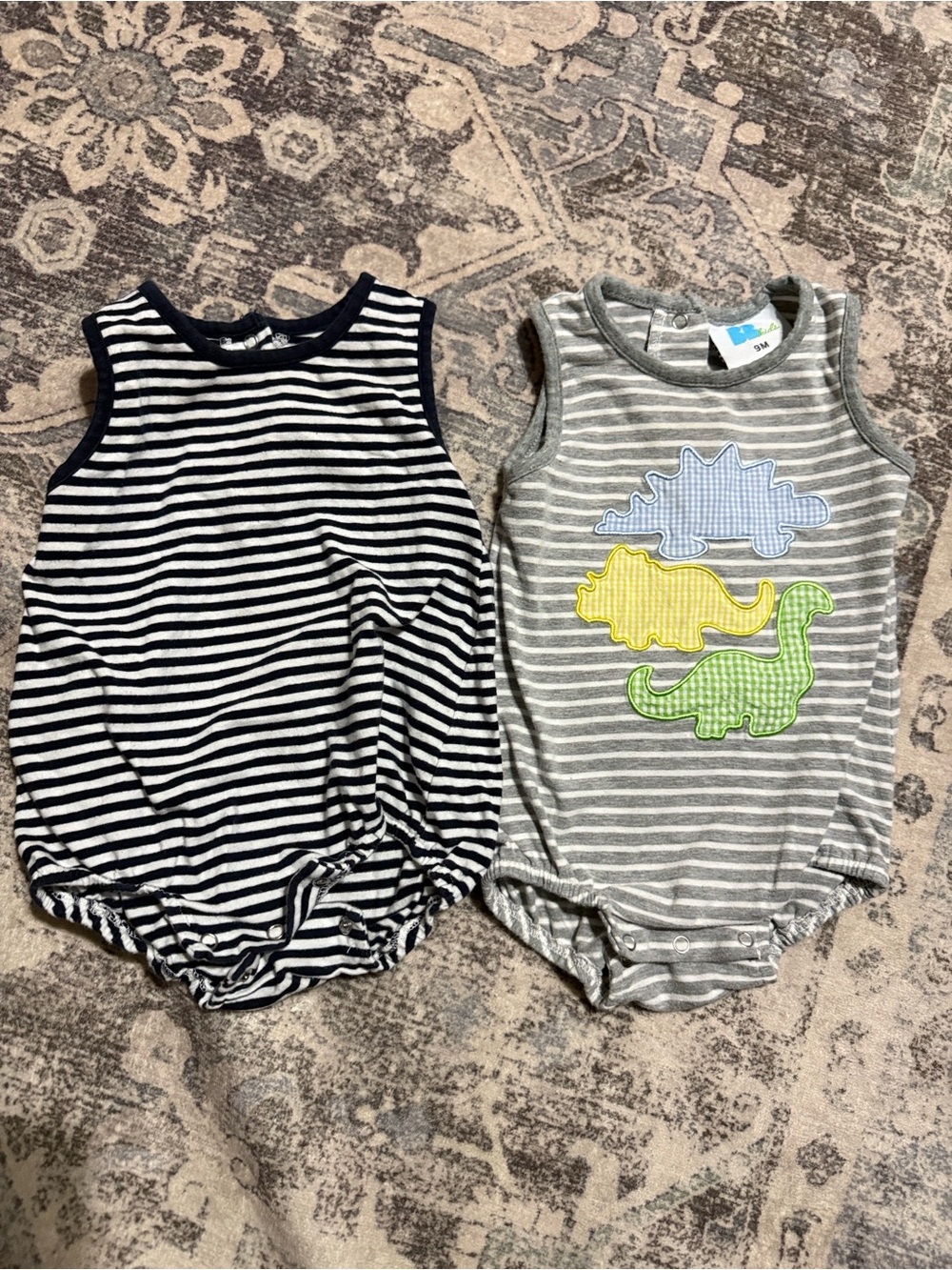 Jellybean/BB kids Sleeveless Romper set